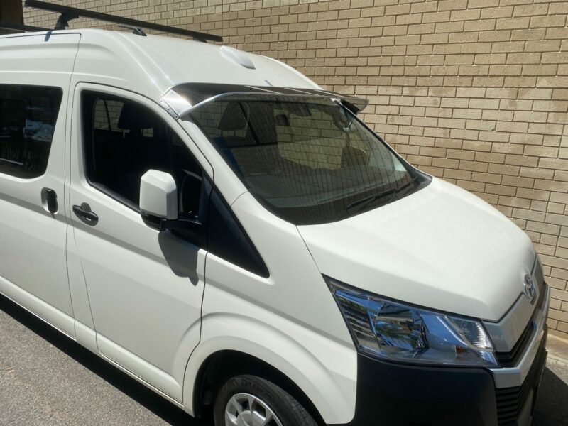 Toyota Hiace Van LWB & SLWB Mesh Windscreen Sunvisor 2019 onwards - Image 2
