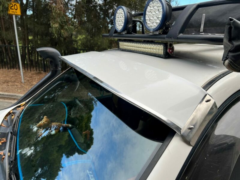 Ford F150 F250 F350 solid windscreen sun visor