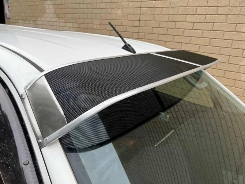 Toyota Land Cruiser 300 Series Mesh Windscreen Sunvisor - Image 3