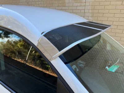 Toyota Land Cruiser 300 Series Mesh Windscreen Sunvisor - Image 4